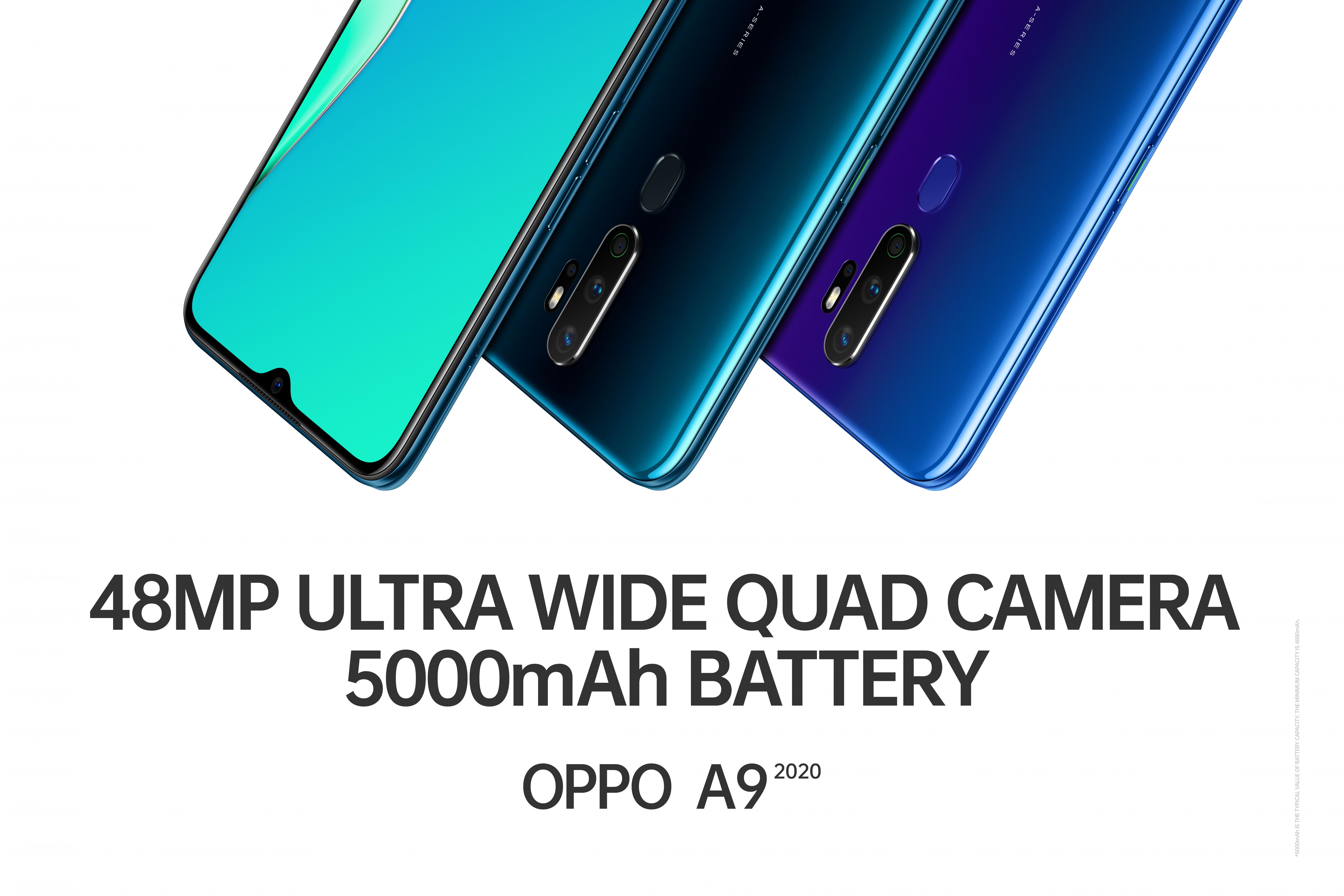 Oppo A9 2020 48mp Ultra Wide Quad Camera 5000mah Battery