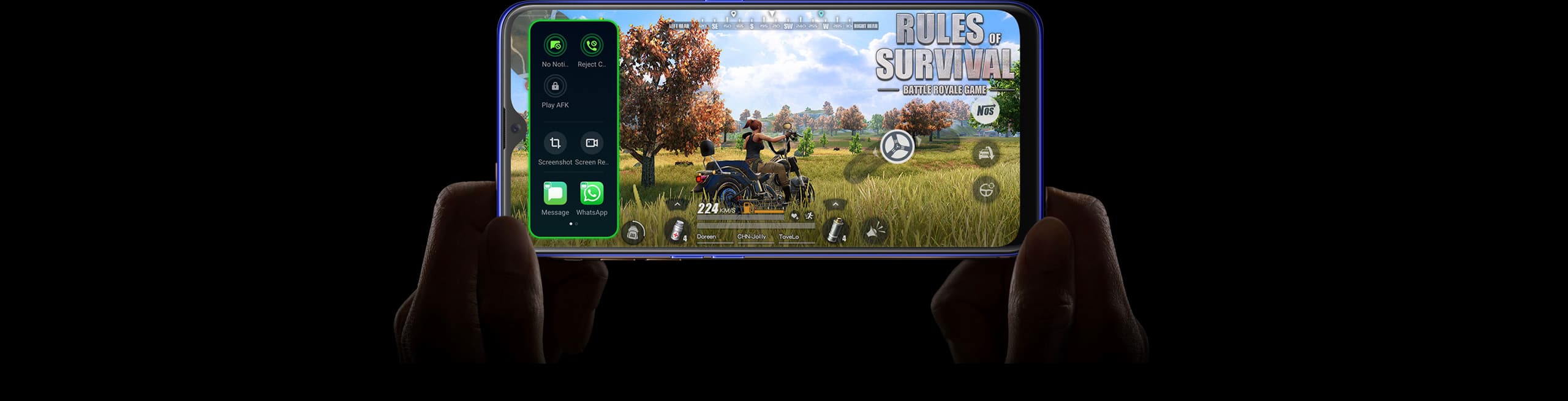 OPPO F11 - assistant de jeu