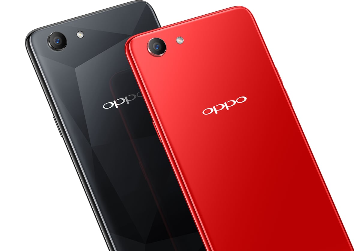 oppo front and back single camera