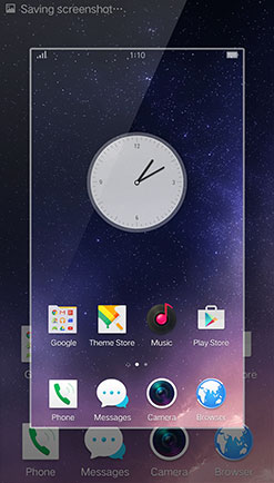 OPPO Mirror 5 : captures d'écran faciles