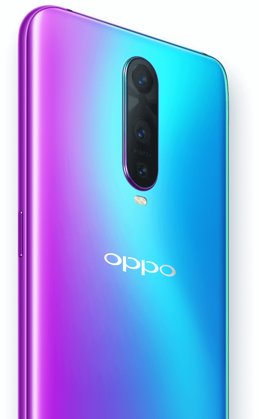 OPPO R17 Pro - Gradient color with flowing light