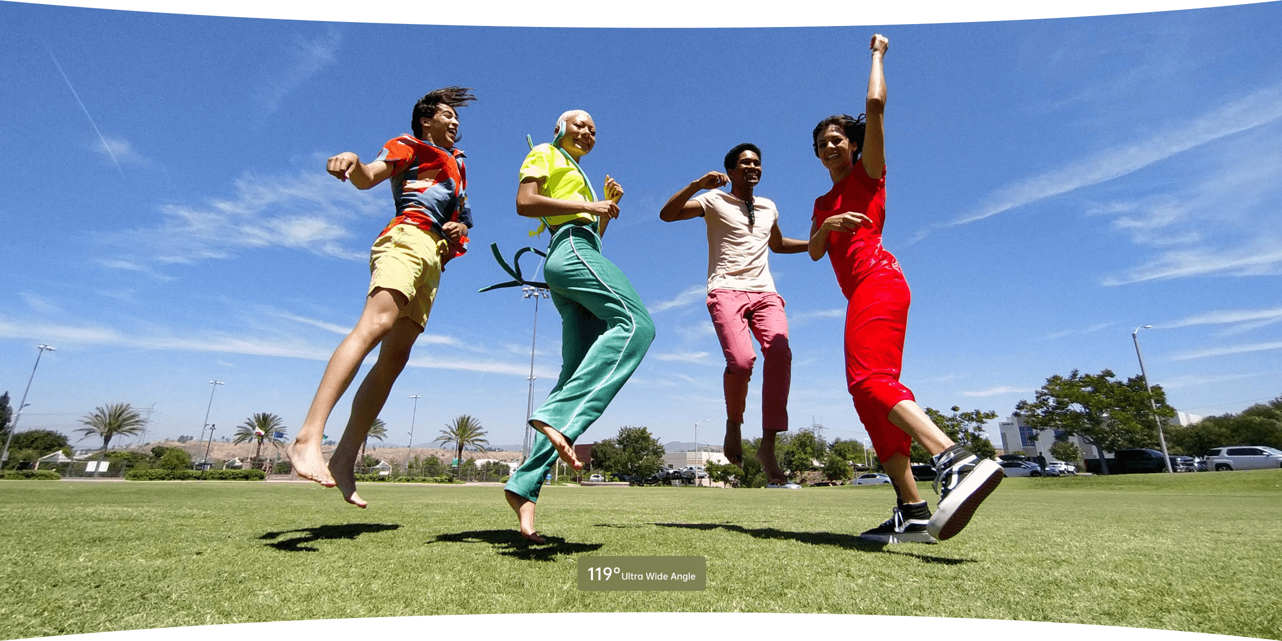 OPPO A5 2020 119° beeldhoek 